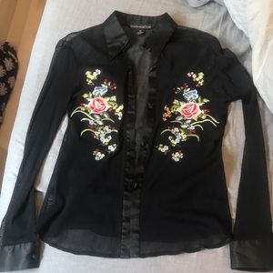 Vivienne Tamm Embroidered Top